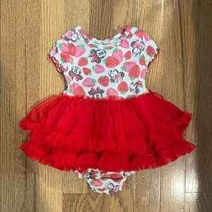 Disney Red and White Minnie Mouse Dress